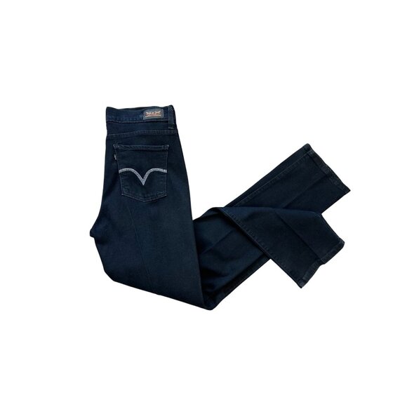 LEVI’S ~Women’s “512” Perfectly Slimming Straight Leg Jeans W31 L32 Mid-Rise - Picture 1 of 13
